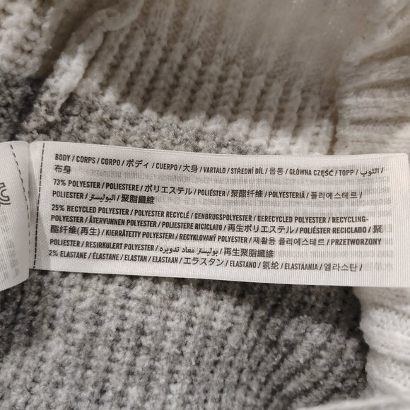 Hollister  - White & Grey - Long Sleeve Sweater - Medium - Picture 4 of 5